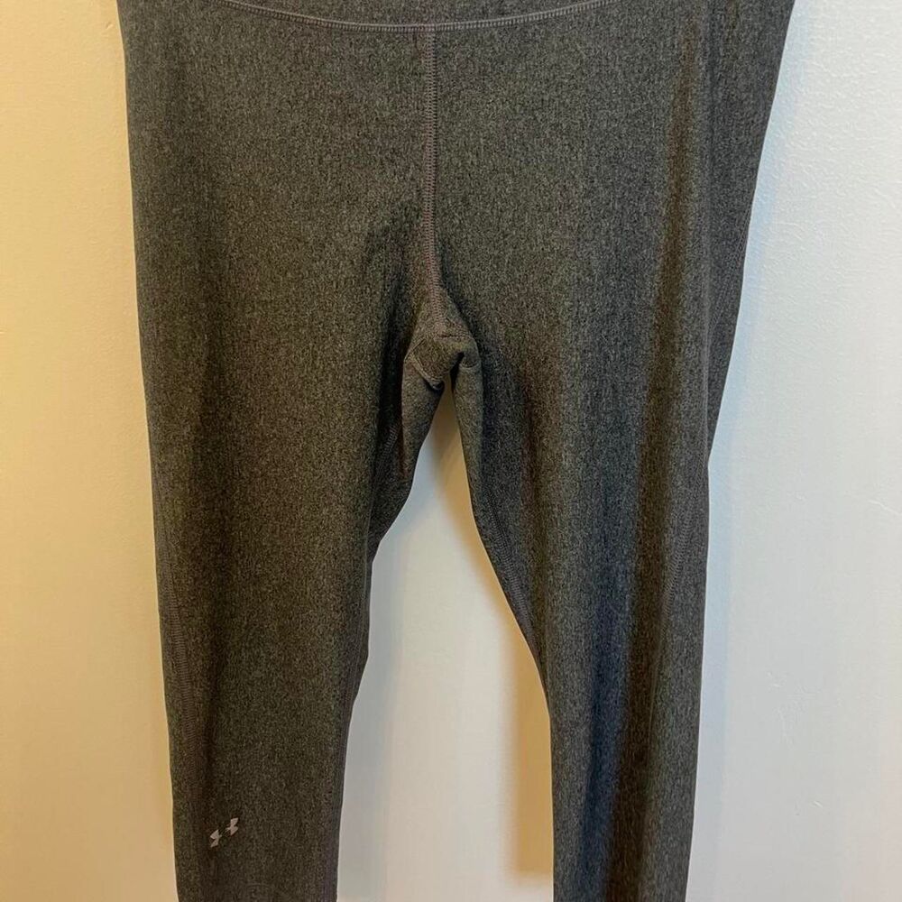Under-armour Women's Grey and Green Leggings